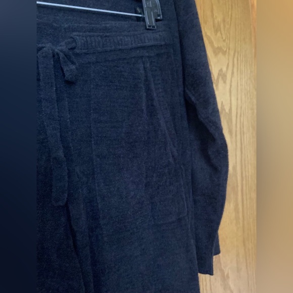 Barefoot Dreams Black Two Piece Set Hoodie 1X Small Jogger Pants Ultra Lite - Picture 5 of 14